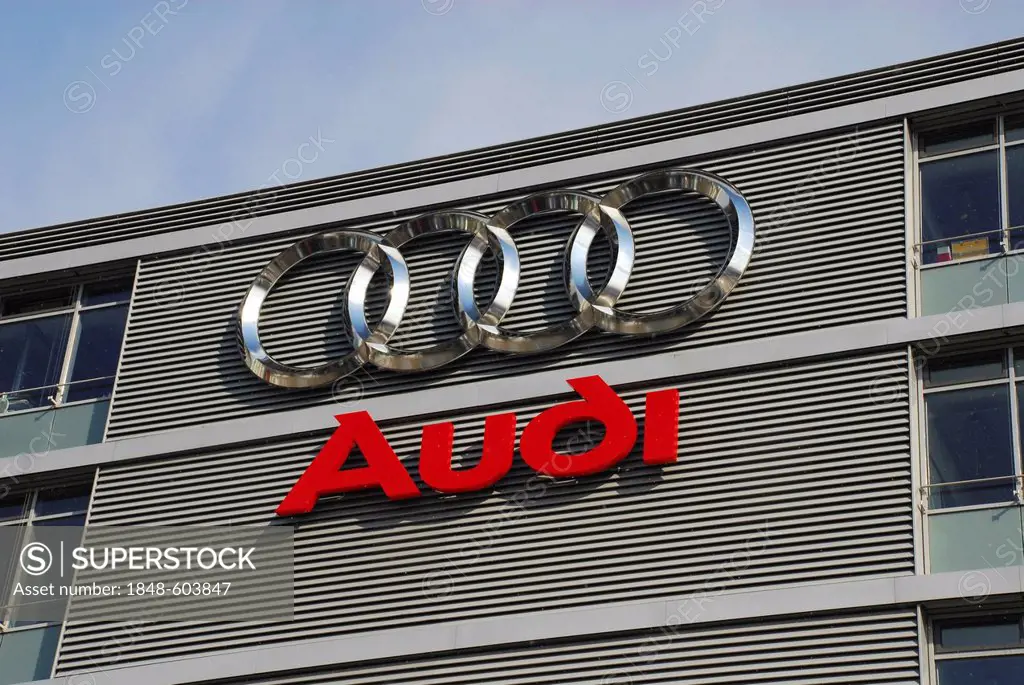 Audi factory, Ingolstadt, Bavaria, Germany, Europe