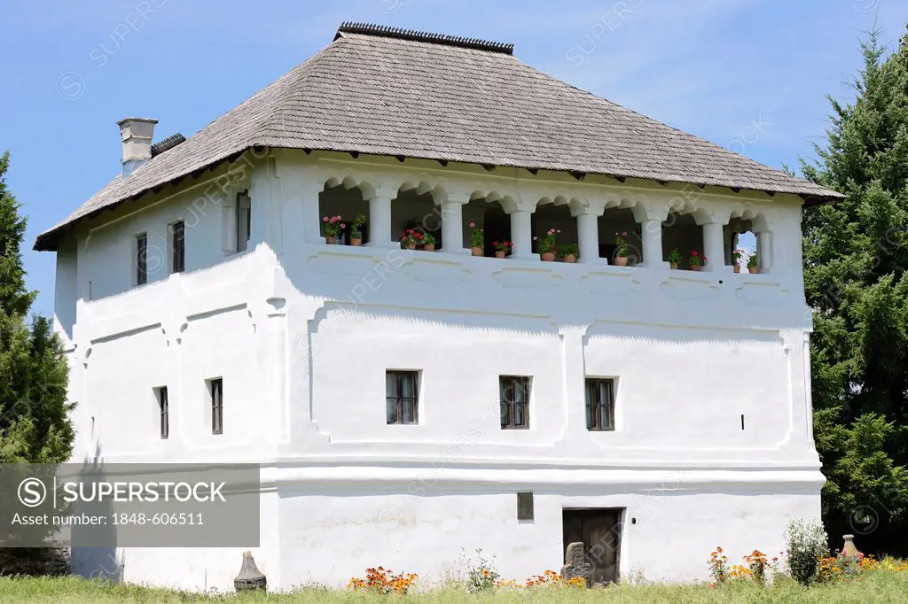 Oltenian Bojarenhaus, noble house, Horezu Open-air Museum, Romania, Europe