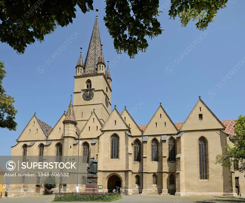Protestant City Church, Sibiu, Romania, Europe