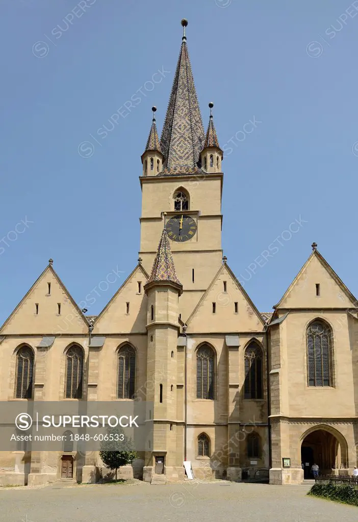 Protestant City Church, Sibiu, Romania, Europe