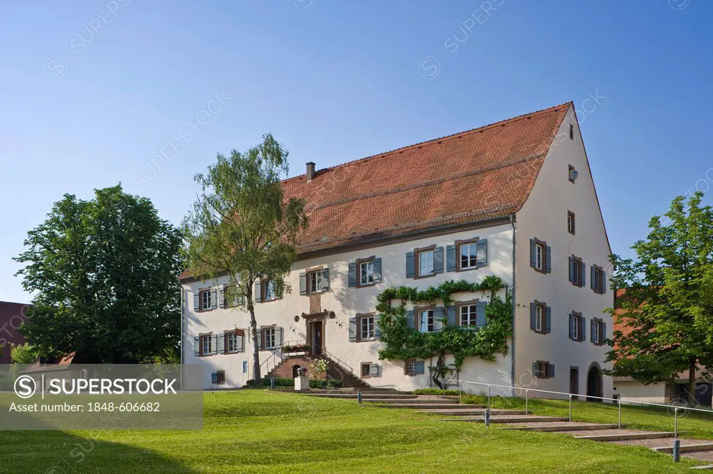 Former manor Kloster Kirchberg monastery, Sulz am Neckar, Black Forest, Baden-Wuerttemberg, Germany, Europe