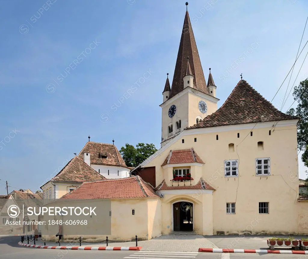 Cisnadie fortified church, Heltau, Romania, Europe