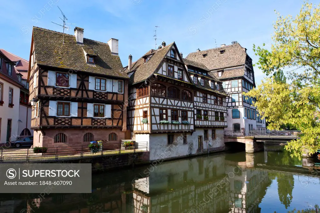 District of La Petite France, Strasbourg, Ill, Alsace, France, Europe