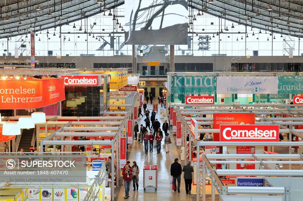 Europe's largest education fair, Didacta 2011, in Stuttgart, Baden-Wuerttemberg, Germany, Europe