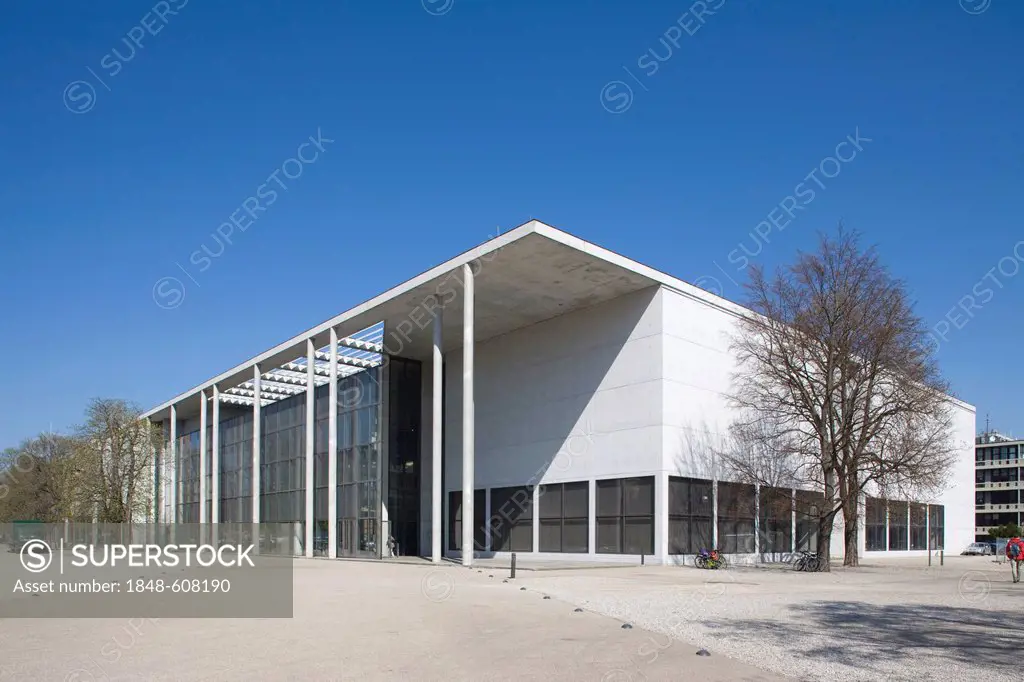 Pinakothek der Moderne, art museum in the Maxvorstadt district, Munich, Bavaria, Germany, Europe