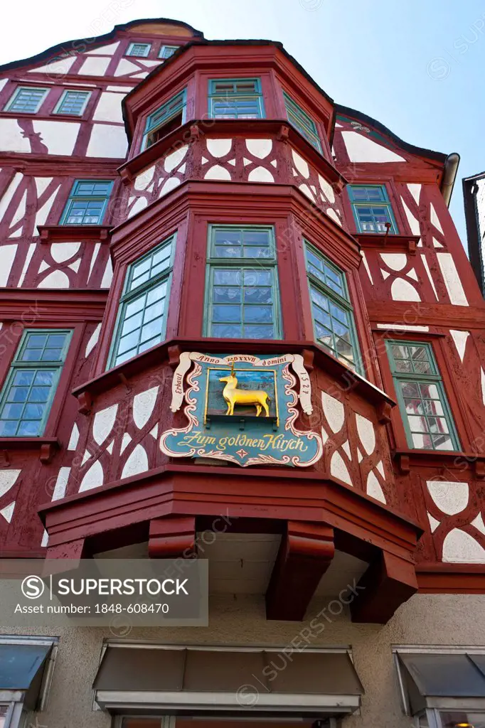 Historic town centre of Limburg, Hesse, Germany, Europe