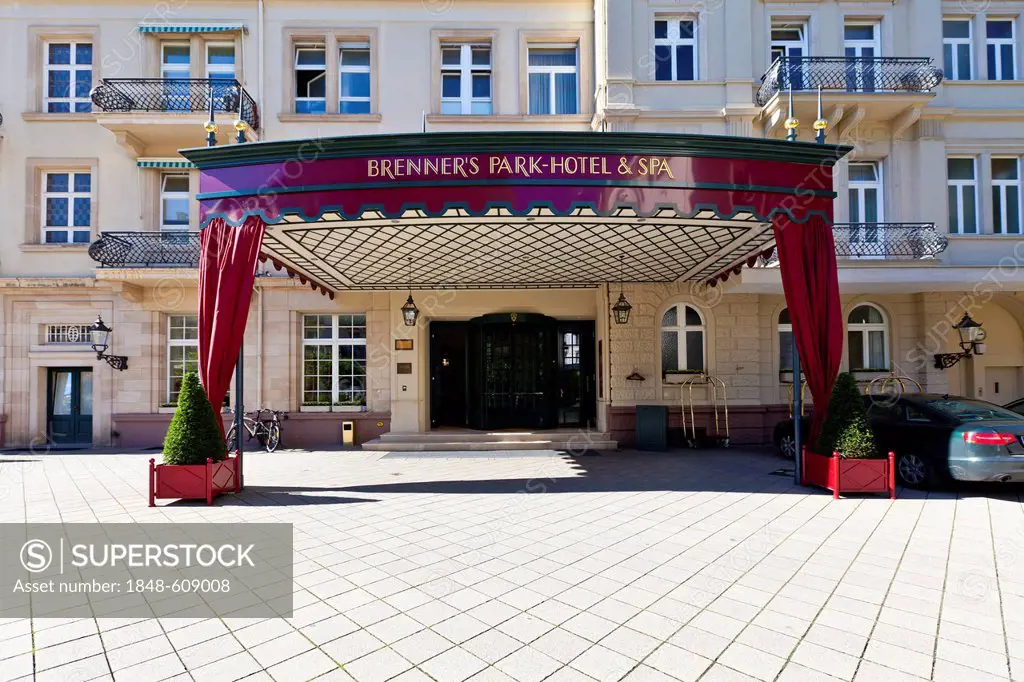 The first class Hotel Brenners, Baden-Baden, Baden-Wuerttemberg, Germany, Europe