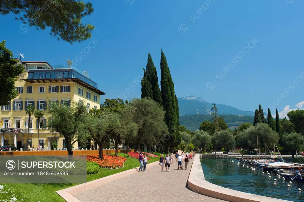Riva del Garda, Lake Garda, Trentino, Italy, Europe