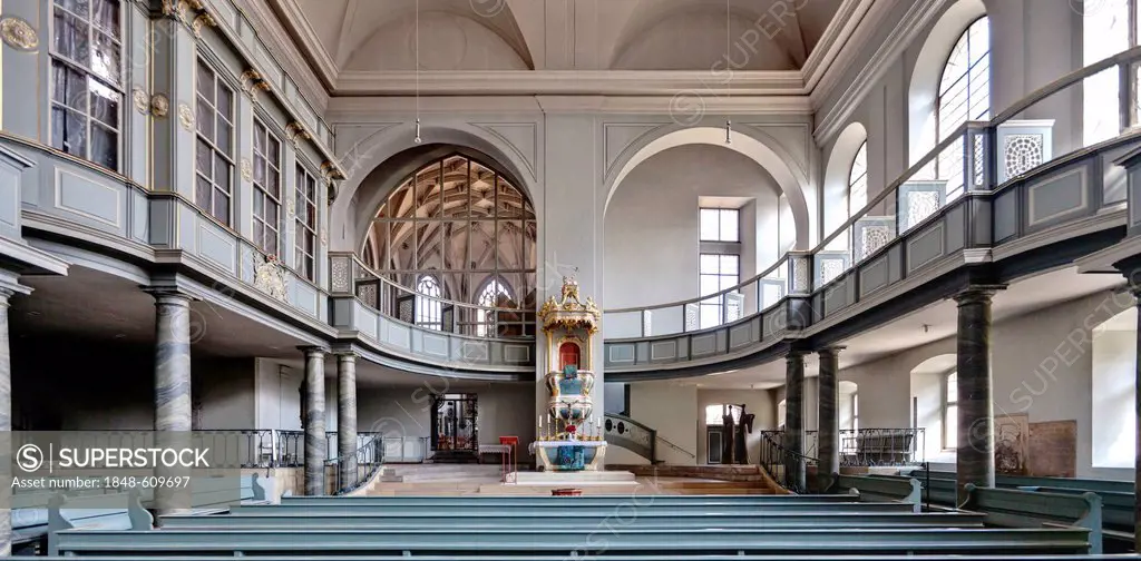 Church of St. Gumbertus, Ansbach, Middle Franconia, Franconia, Bavaria, Germany, Europe