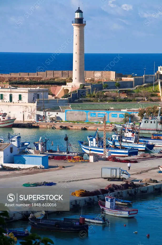 The Port of Cherchell, Algeria, Africa