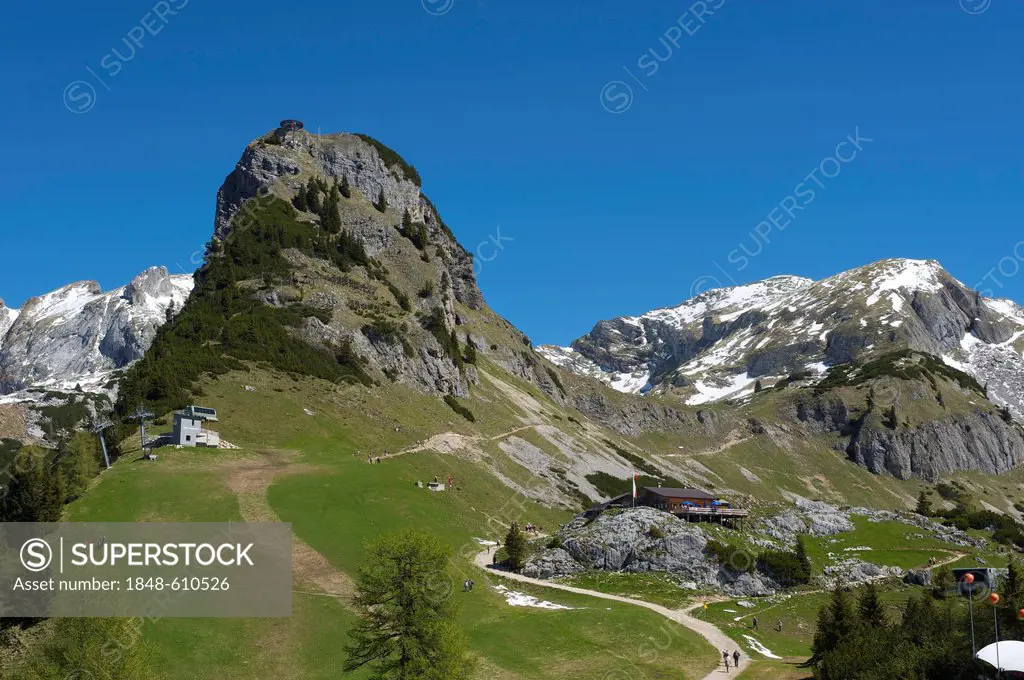 Mt. Gschoellkopf, Rofangebirge mountains near Achensee, Tyrol, Austria, Europe