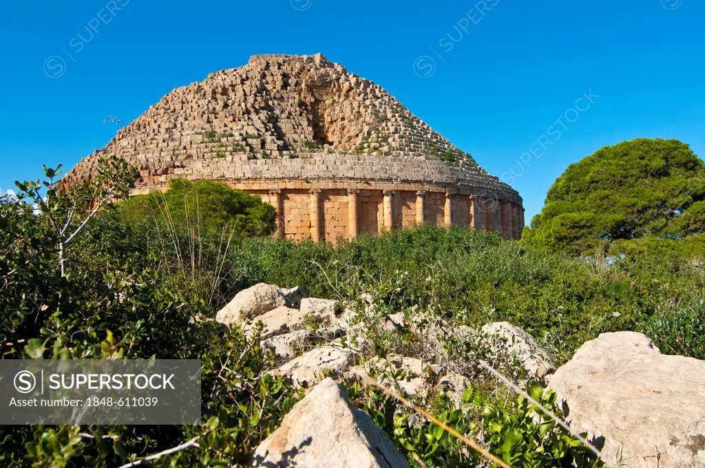 Christian Roman tomb, Tipasa, Algeria, Africa