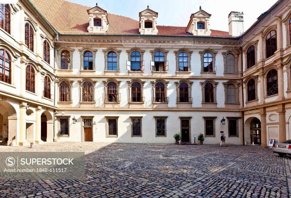 Wallenstein Palace, old town, Prague, Czech Republic, Europe