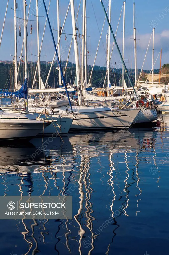 Port of Porto Azzurro, Elba, Italy, Europe