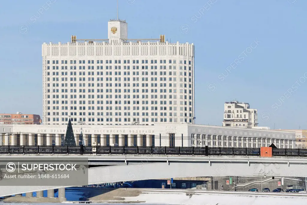 Building of the Government of the Russian Federation, Moscow, Russia