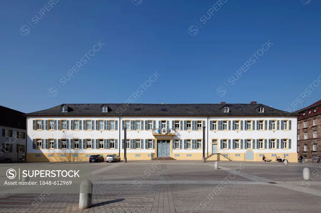 Bishop's house, Domplatz square, Speyer, Rhineland-Palatinate, Germany, Europe