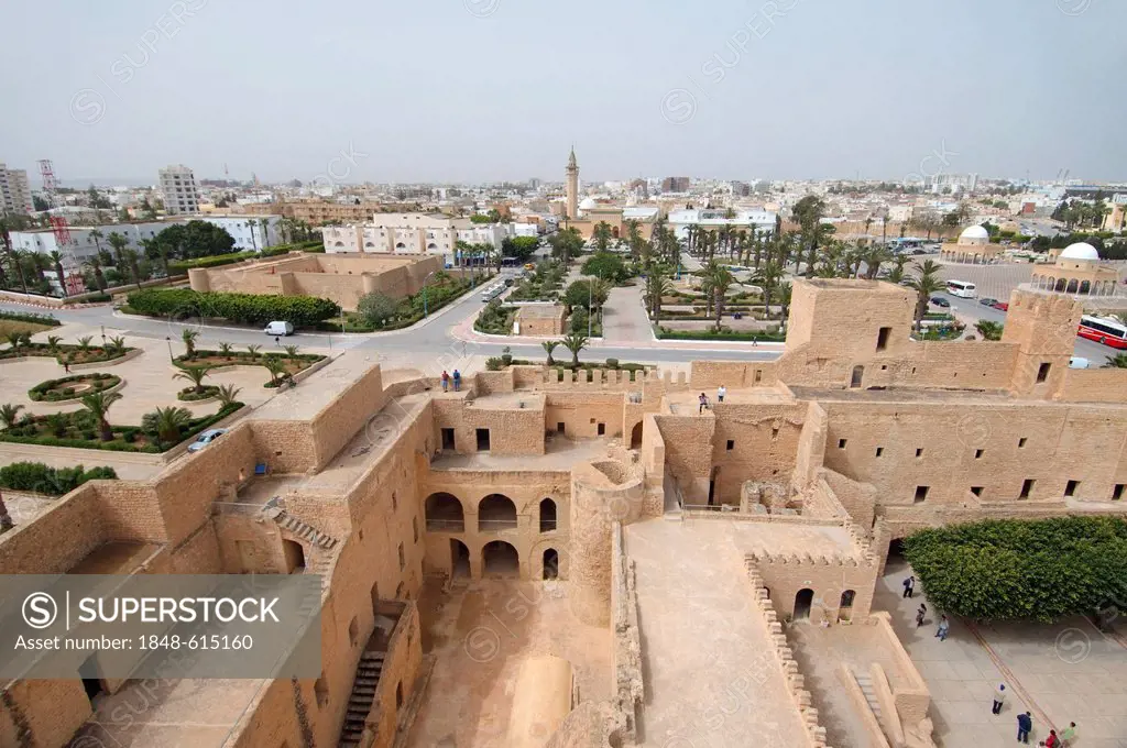 Ribat, fortification, Sousse, Tunisia, Africa