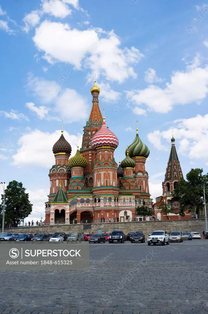 Saint Basil's Cathedral, Moscow, Russia, Eurasia
