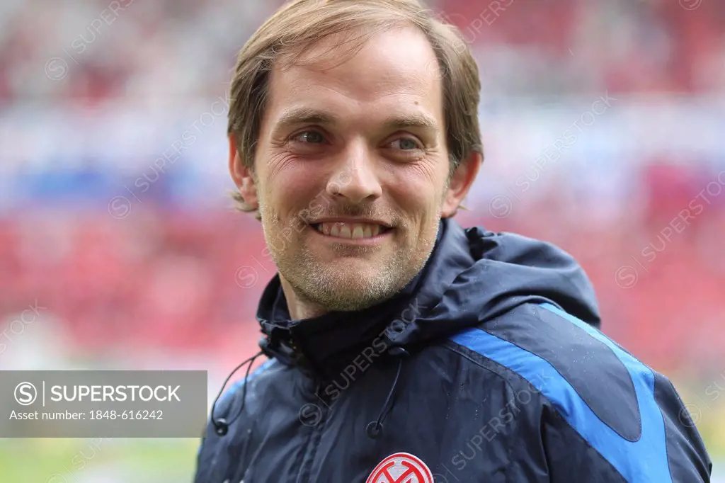 Thomas Tuchel, manager of the Bundesliga football club FSV Mainz 05, Mainz, Rhineland-Palatinate, Germany, Europe