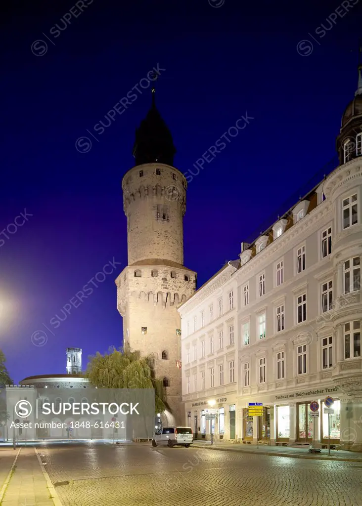 Reichenbacher Turm tower, Goerlitz, Upper Lusatia, Lusatia, Saxony, Germany, Europe, PublicGround