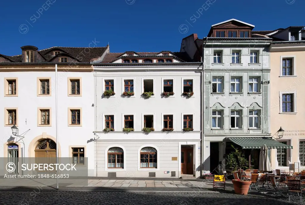 Historic residential and commercial buildings, Untermarkt square, Goerlitz, Upper Lusatia, Lusatia, Saxony, Germany, Europe, PublicGround