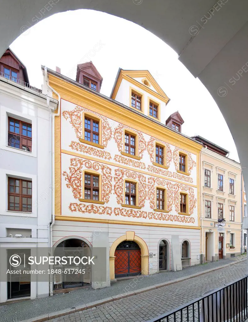 Baroque building, Goerlitz, Upper Lusatia, Lusatia, Saxony, Germany, Europe, PublicGround