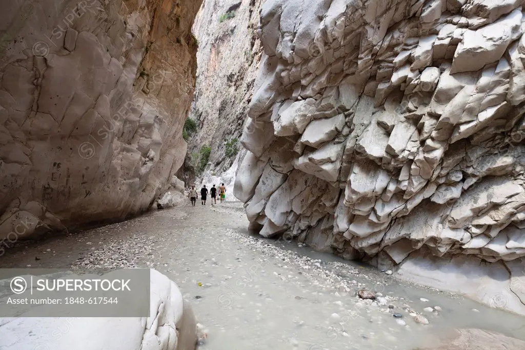 Saklikent Gorge near Tlos and Fethiye, Lycian coast, Lycia, Mediterranean, Turkey, Asia Minor