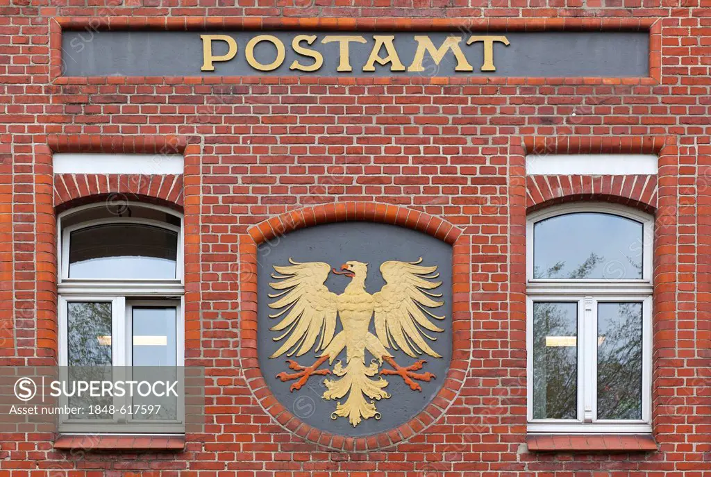 Old post office in Bielefeld, North Rhine-Westphalia, Germany, Europe