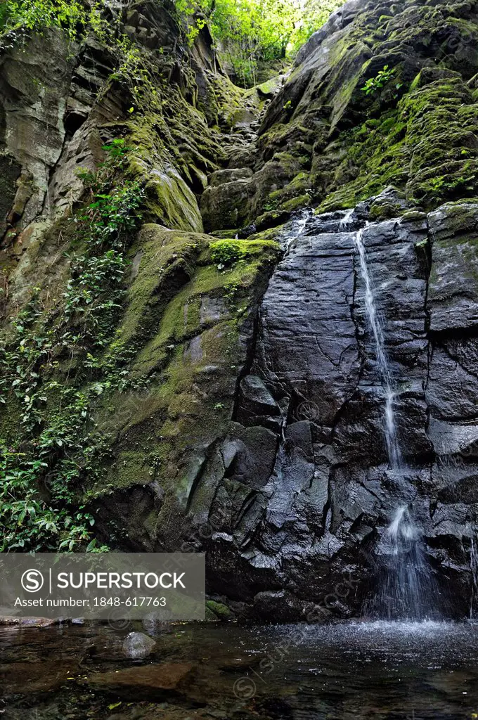 Waterfall, Rincon de la Vieja National Park, Guanacaste province, Costa Rica, Central America