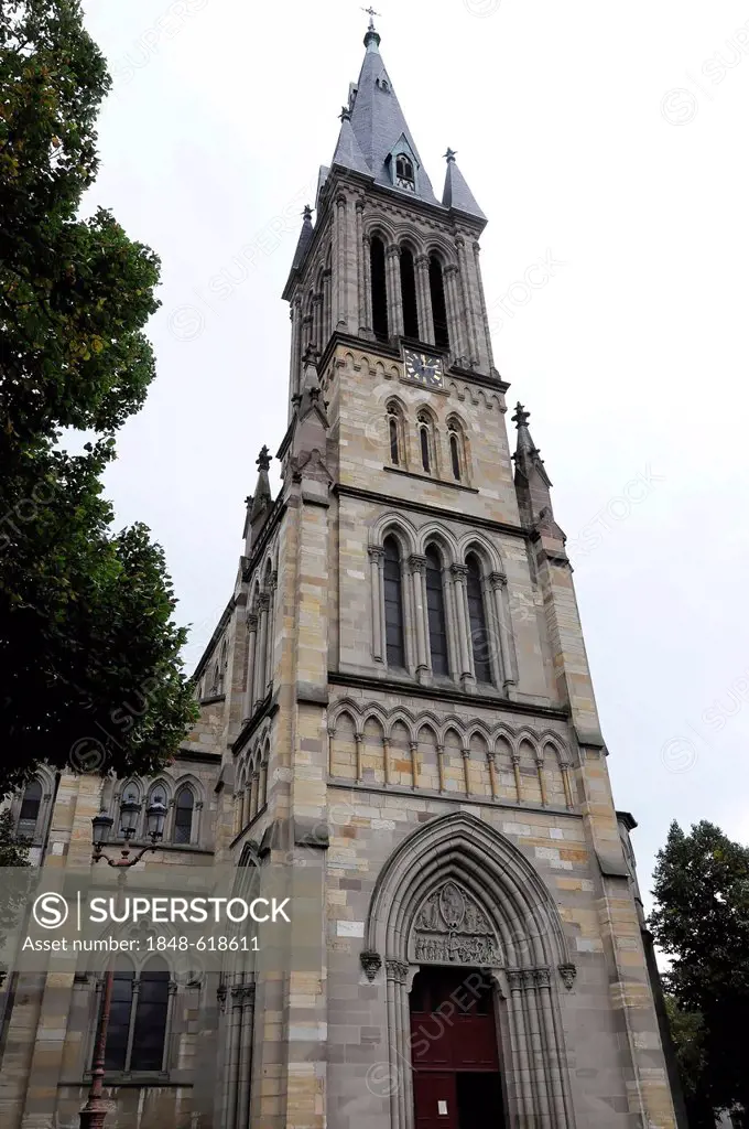St. Stephen's Church, St-Etienne church, Mulhouse, Alsace, France, Europe