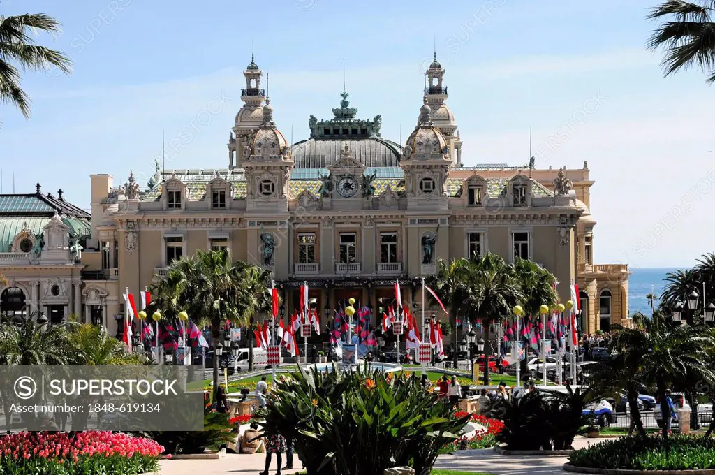 Casino of Monaco, Place du Casino, Monte Carlo, Principality of Monaco, Europe, PublicGround