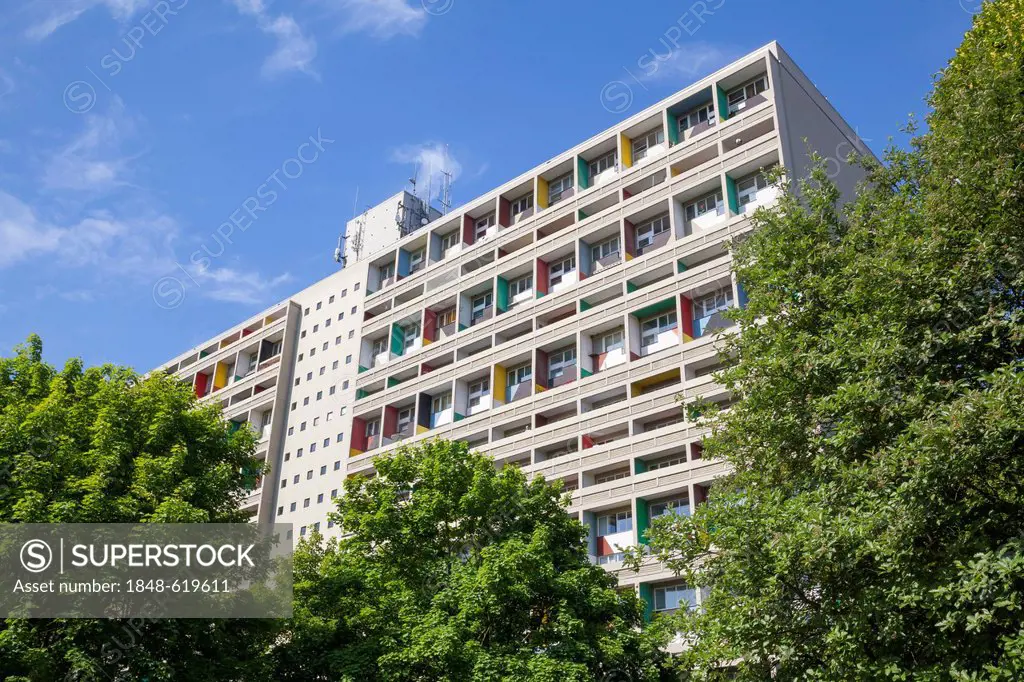 Corbusierhaus building, Berlin, Germany, Europe