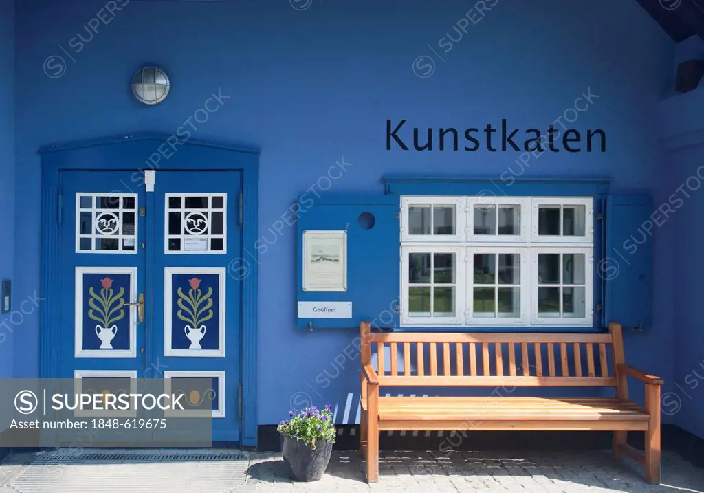 Kunstkaten, art gallery in Ahrenshoop, Mecklenburg-Western Pomerania, Germany, Europe