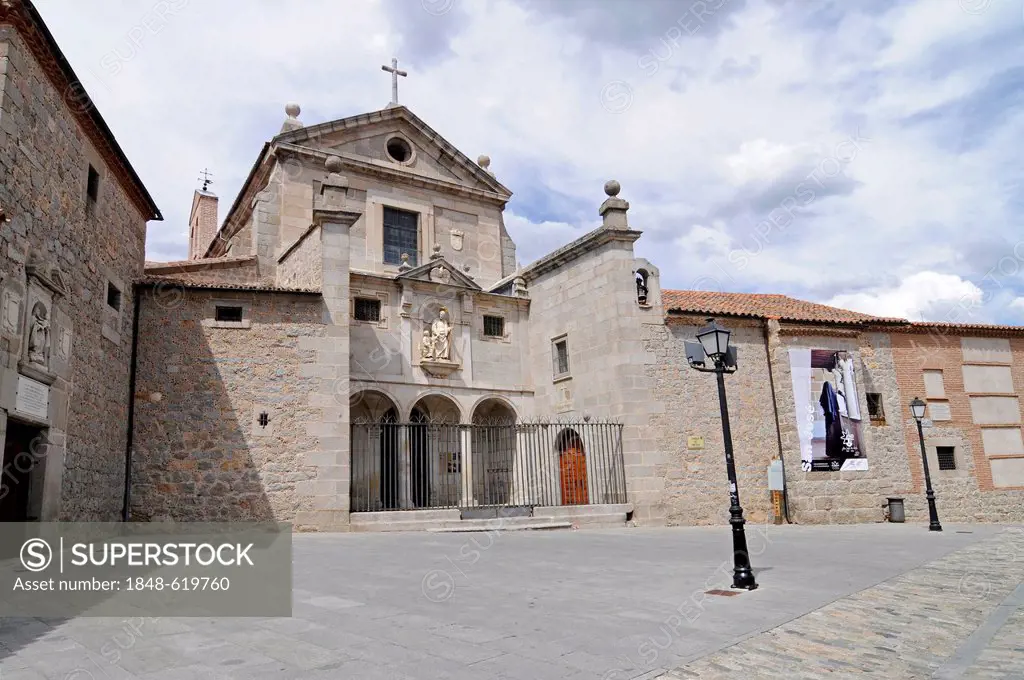 Convento de San Jose, monastery, church, Avila, Castile-Leon, Spain, Europe, PublicGround