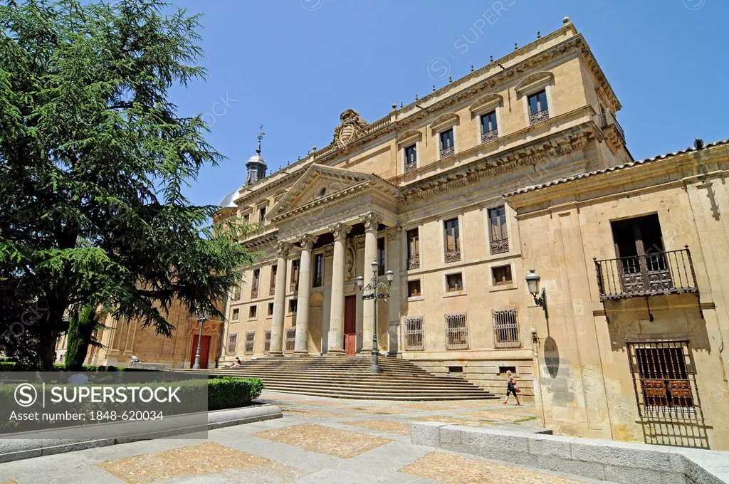 Colegio de Anaya, Plaza de Anaya square, Salamanca, Castile-Leon, Spain, Europe, PublicGround