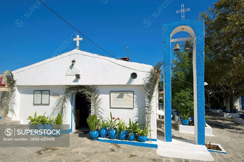 Church, Panagia Faneromeni, Kassandra, Halkidiki, Greece, Europe