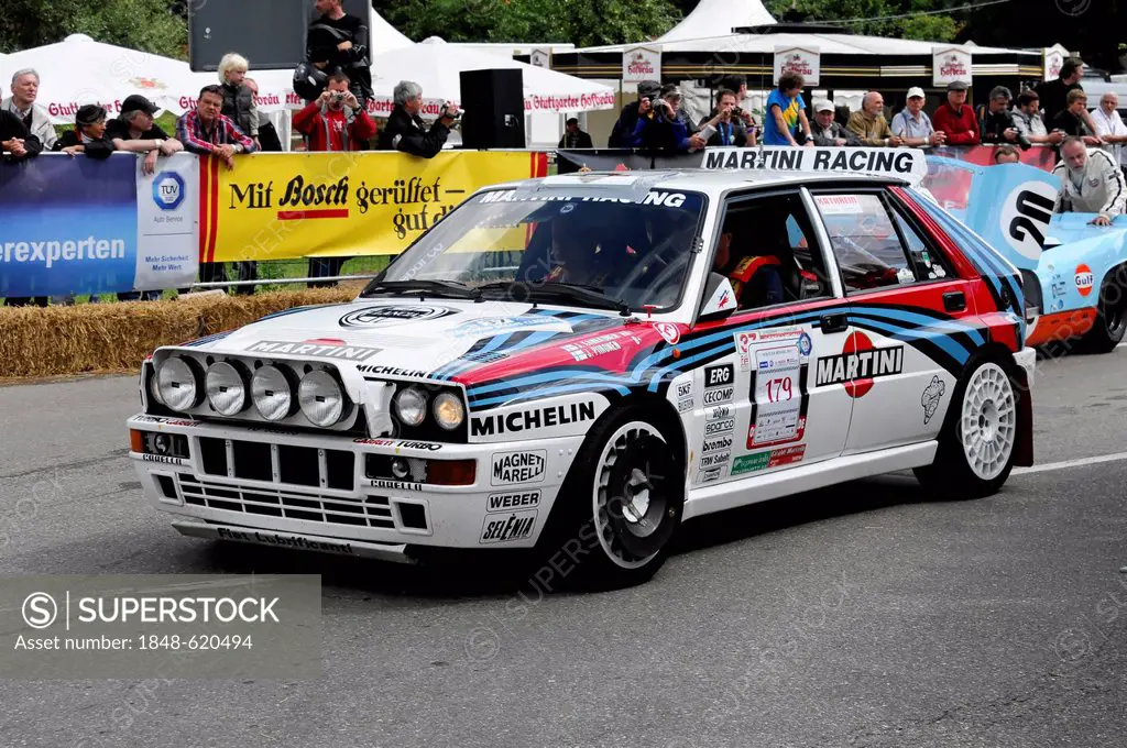 Lancia Delta Integrale Rally, built in 1992, Solitude Revival 2011, Stuttgart, Baden-Wuerttemberg, Germany, Europe