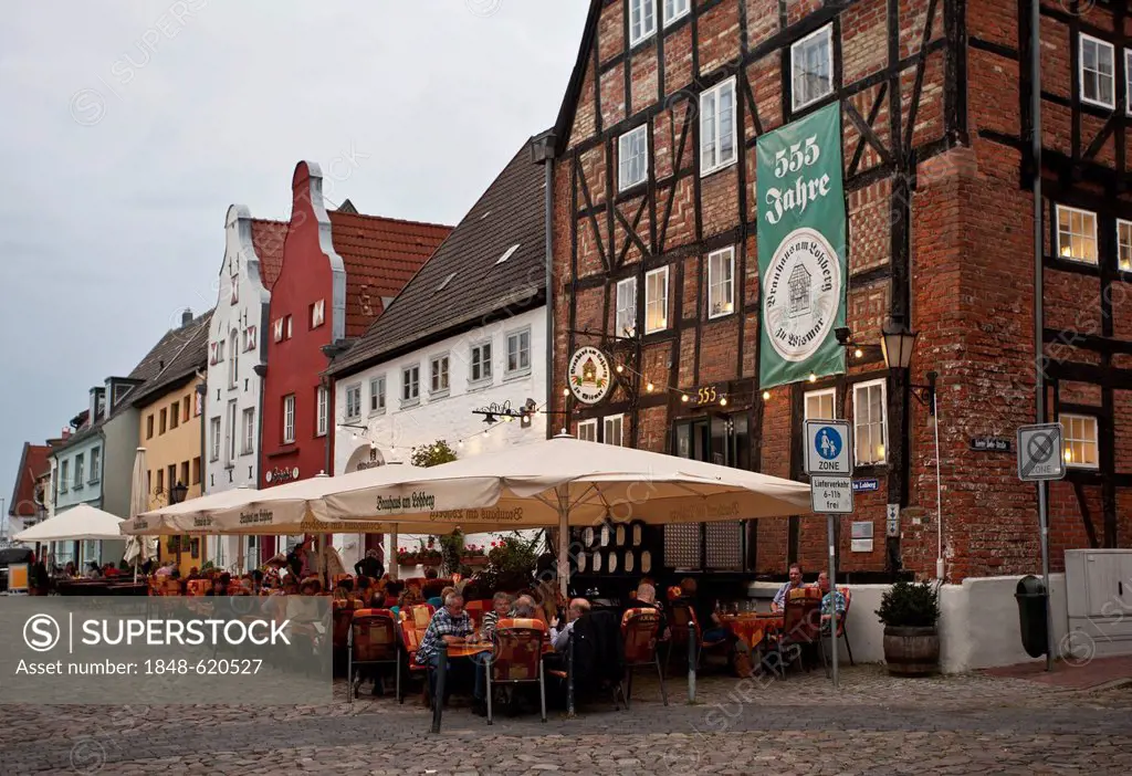 Brewhouse am Lohberg, restaurant, Wismar, Mecklenburg-Western Pomerania, Germany, Europe