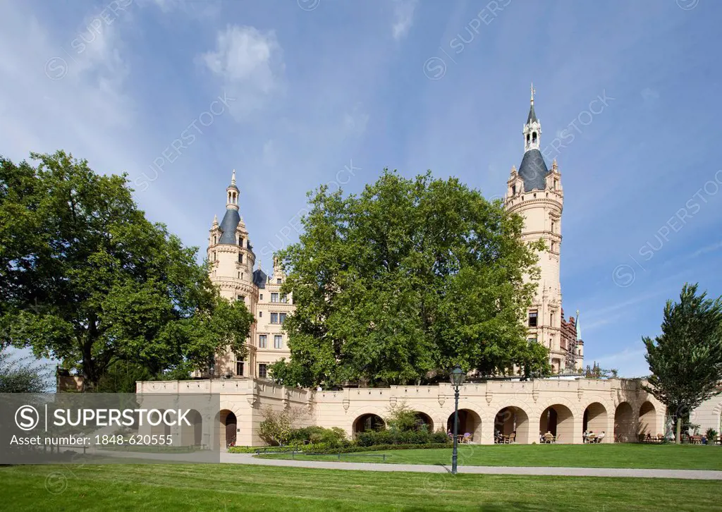 Orangery, Schwerin Castle, Schwerin, Mecklenburg-Western Pomerania, Germany, Europe