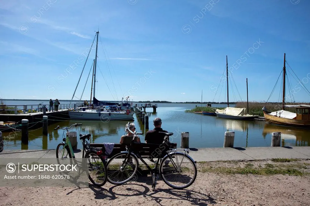 Port of Wustrow, Fischland, Baltic Coast, Mecklenburg-Western Pomerania, Germany, Europe