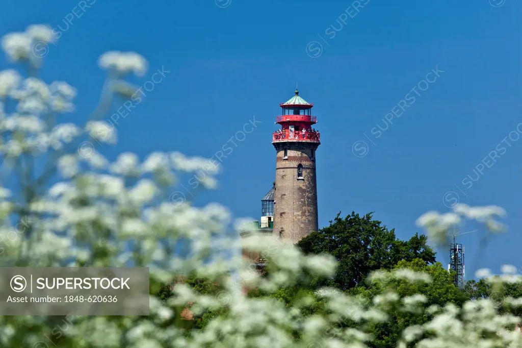 New lighthouse, Cape Arkona, Baltic Coast, Mecklenburg-Western Pomerania, Germany, Europe