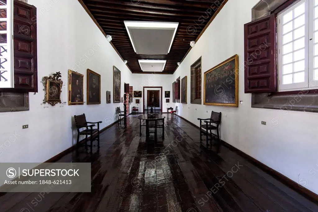 Interior view, side rooms at Santa Ana Cathedral in the Old Town of Las Palmas, Las Palmas de Gran Canaria, Canary Islands, Spain, Europe