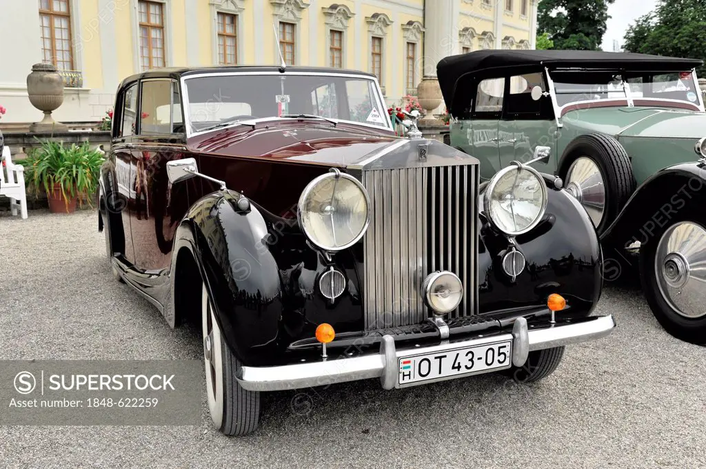 Rolls-Royce Silver Warith Muliner, built in 1947, vintage car, Retro Classics meets Barock 2012, Ludwigsburg, Baden-Wuerttemberg, Germany, Europe