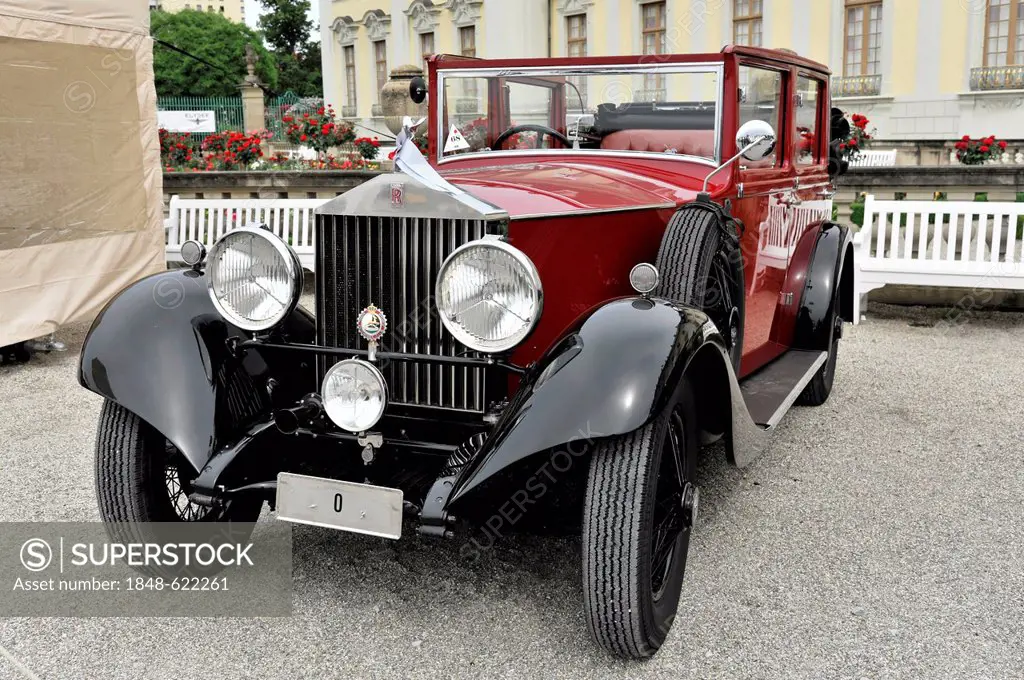 Rolls-Royce RR HP 20 Salon & Sons, red, built in 1927, Retro Classics meets Barock 2012, Ludwigsburg, Baden-Wuerttemberg, Germany, Europe