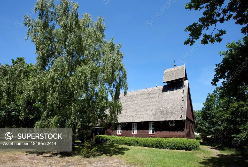 Schifferkirche church in Born, Darss, Mecklenburg-Western Pomerania, Germany, Europe