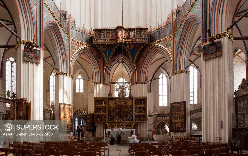 Church of St. Nicholas, Stralsund, Mecklenburg-Western Pomerania, Germany, Europe
