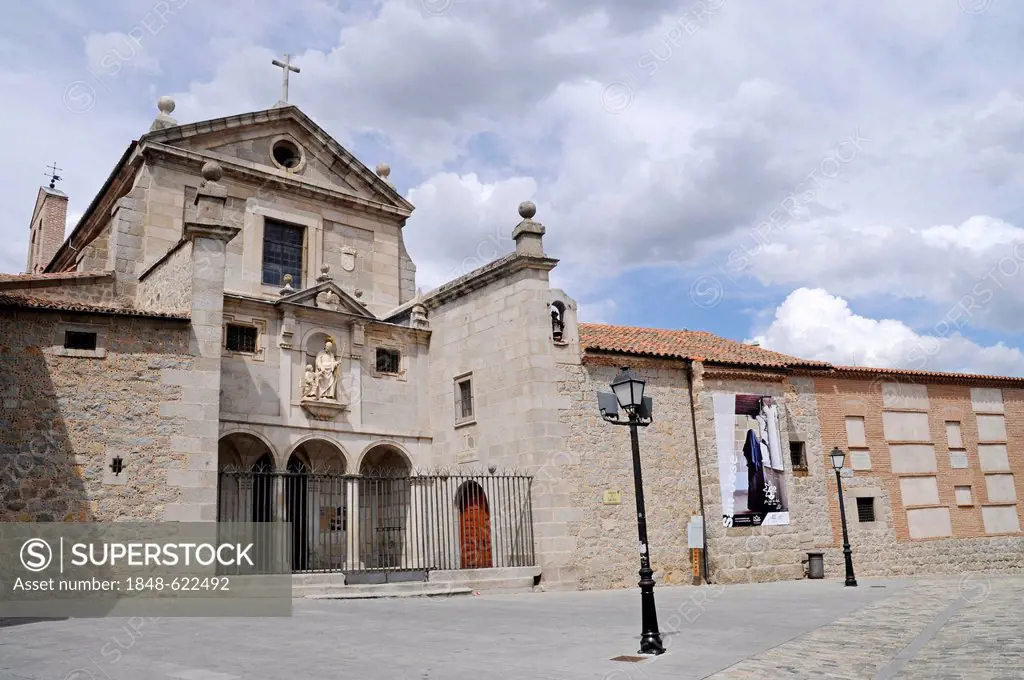 Convento de San Jose, monastery, church, Avila, Castile-Leon, Spain, Europe, PublicGround