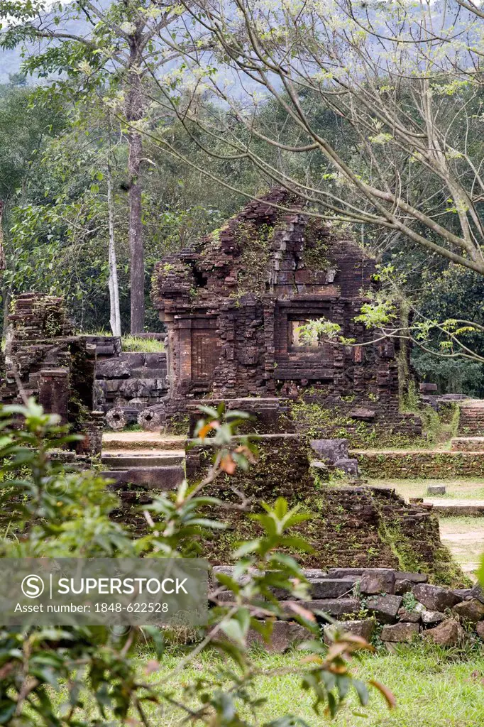 Temple ruins of My Son, a UNESCO World Heritage Site, Vietnam, Southeast Asia