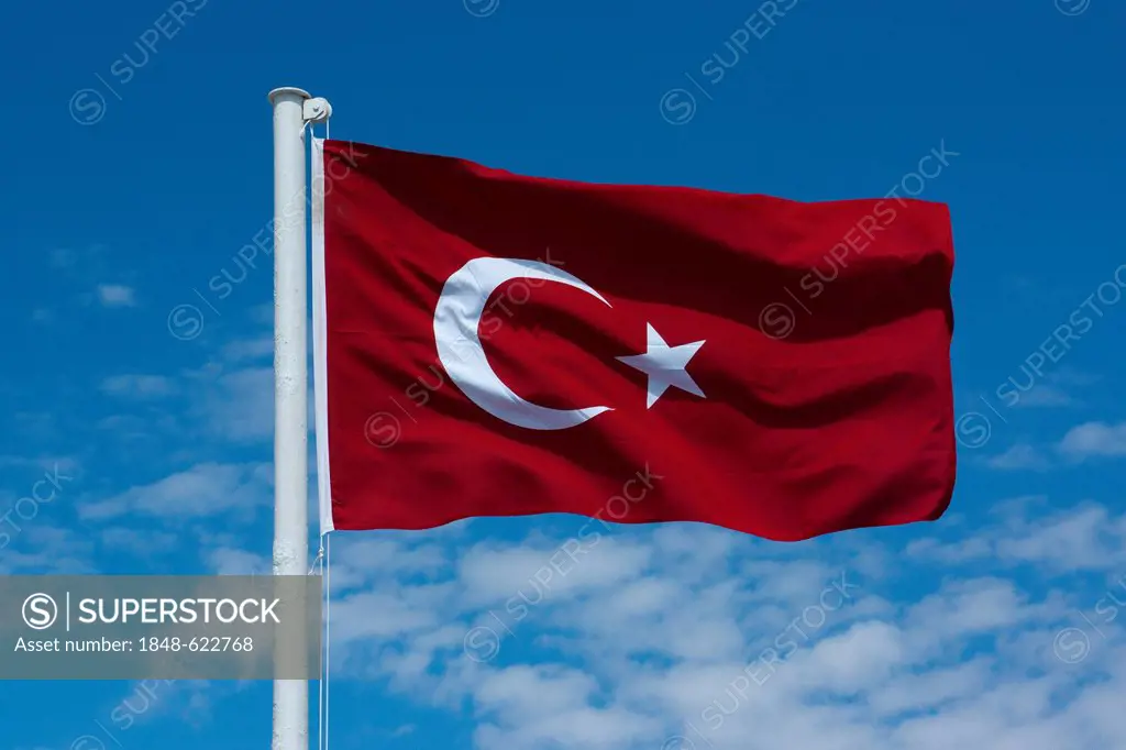 Turkish national flag, Turkey