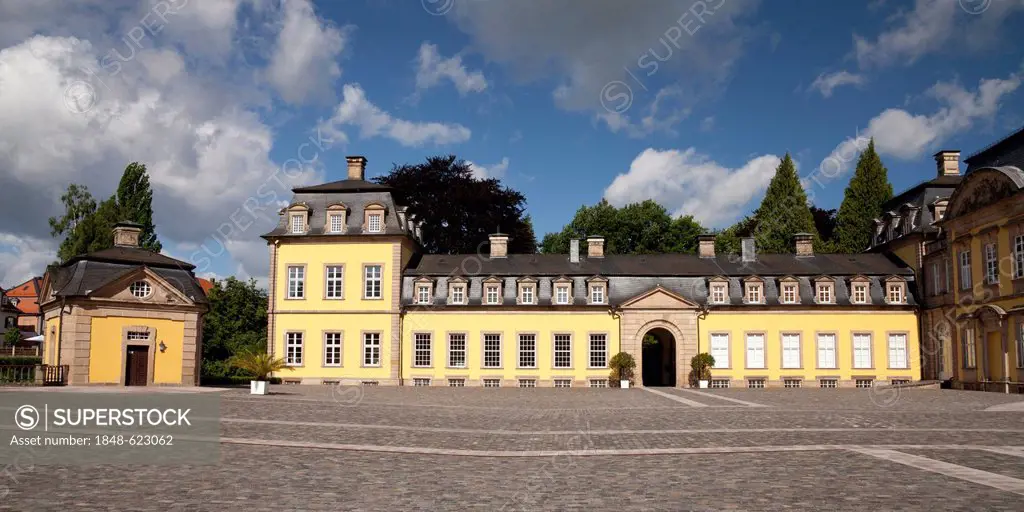 Arolsen Castle, Bad Arolsen, Waldecker Land region, Hesse, Germany, Europe